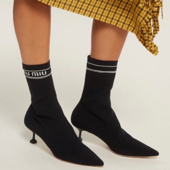 miu miu sock boot